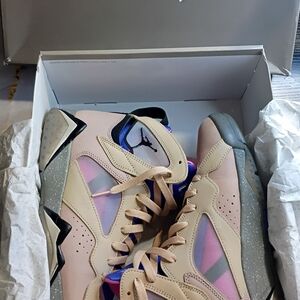 Jordan 7 Sapphire Size 9 Mens With Box